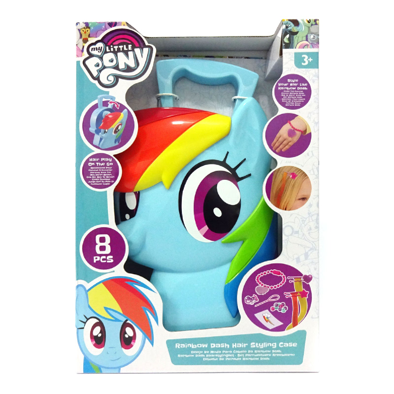 Happy Toon Nb 03457 Musicset Mlp Mlp Beauty Set 02 Rainbow Dash Case Istyle