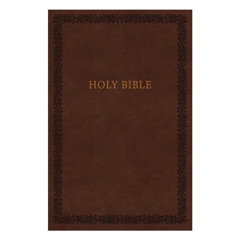 NIV, Holy Bible, Soft Touch Edition, Leathersoft, Brown, Comfort