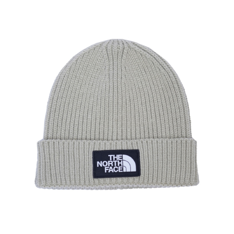 north face logo cuffed beanie