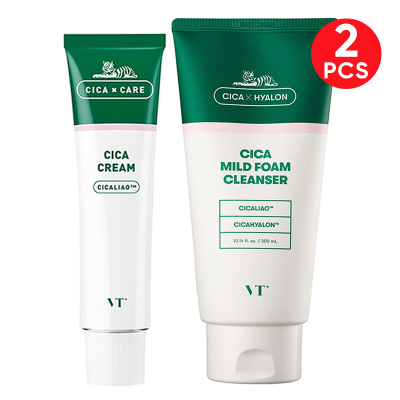 VT Cosmetics Cica Mild Foam Cleanser Cica Cream FREEBIES iStyle