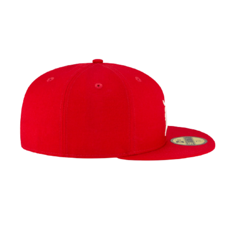 red 59fifty fitted hat