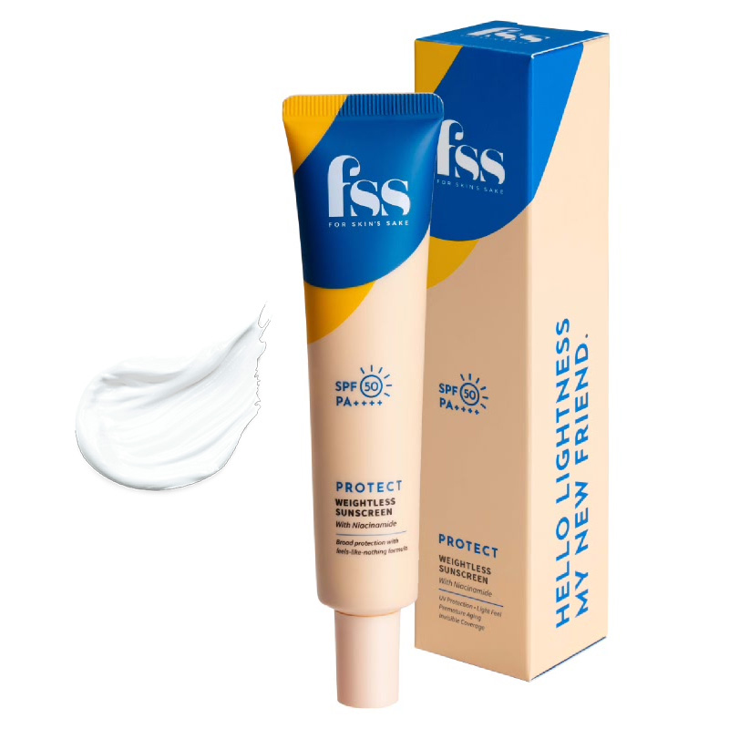 for skin sake weightless sunscreen