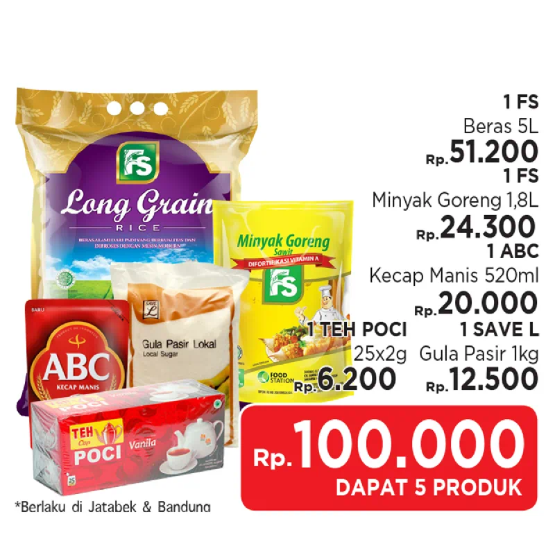 Paket Sembako Lotte Mart Istyle