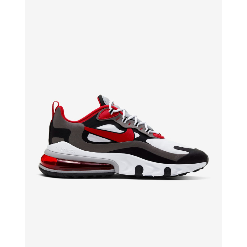 nike air max 270 react men's black and grey