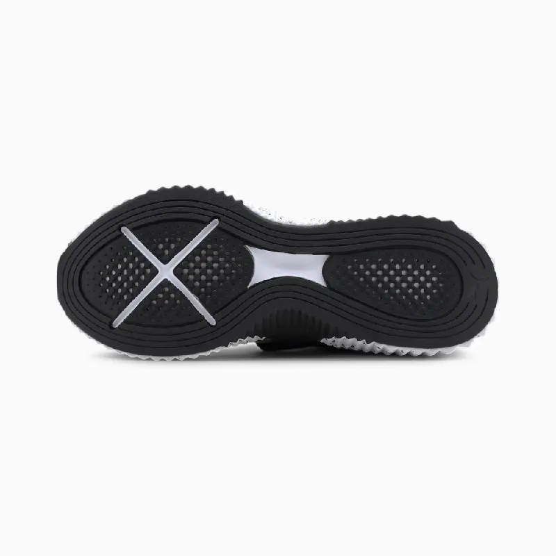 defy mid metallic women's training shoes