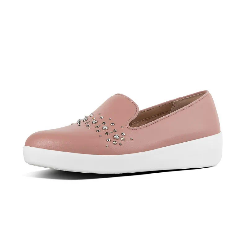 fitflop audrey pearl stud loafers