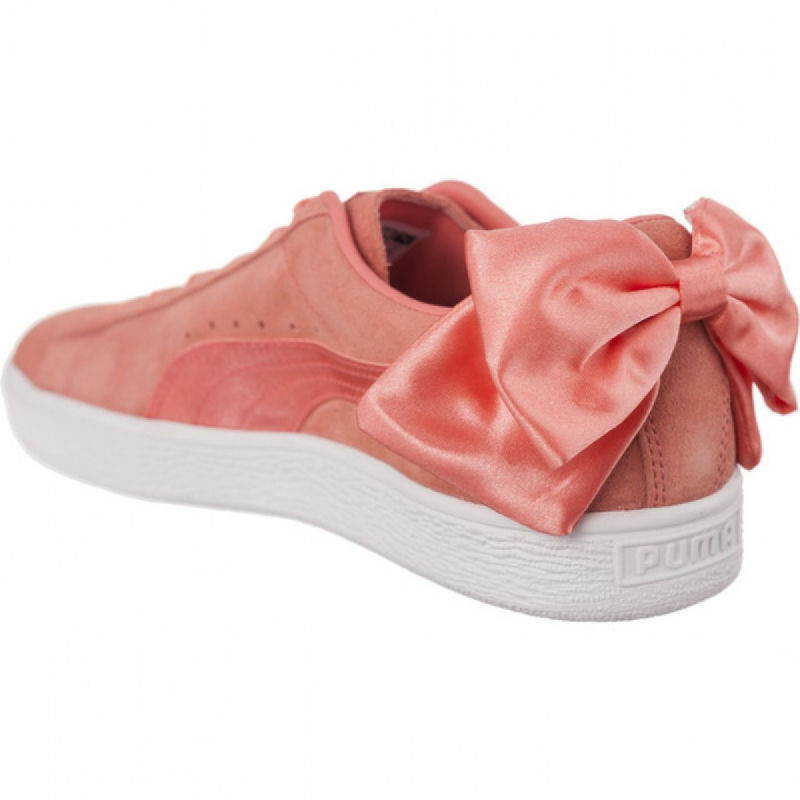 suede pumas pink