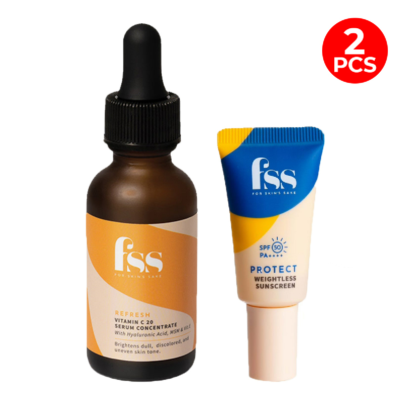 vitamin c serum sunscreen