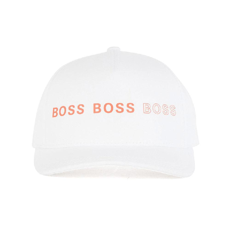 hugo boss white logo