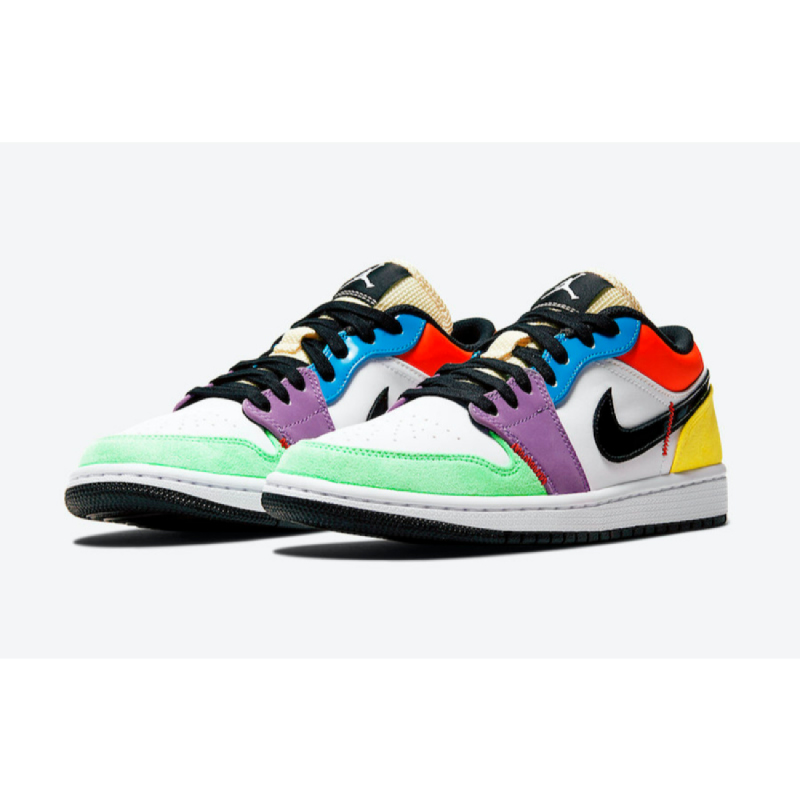 jordan one low multicolor