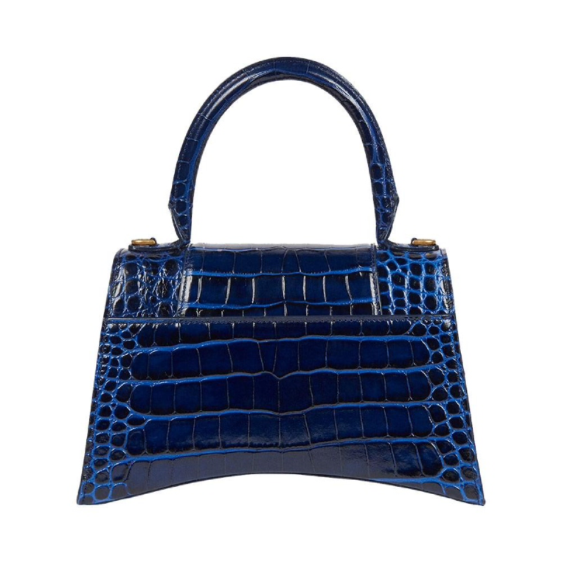 blue hourglass balenciaga bag