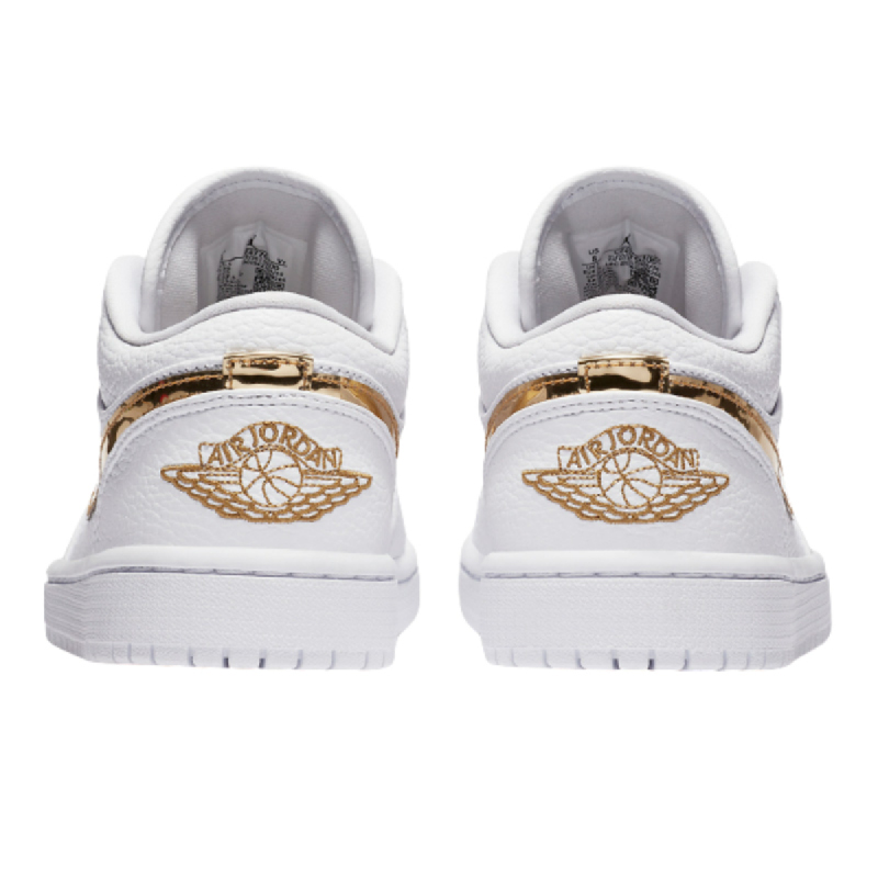 air jordan low metallic gold