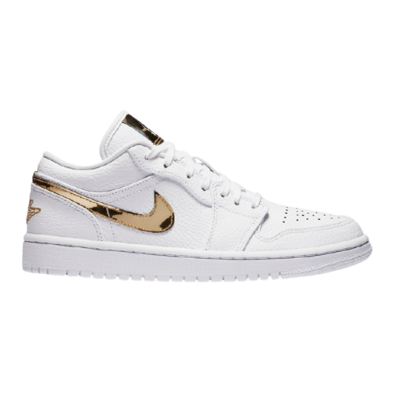 jordan 1 low gold white