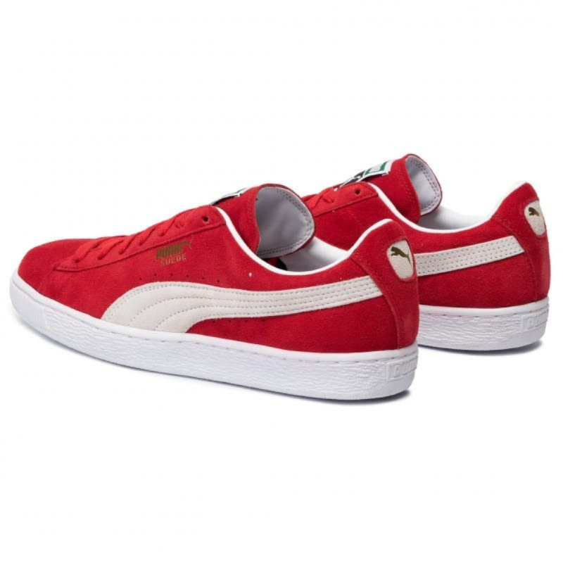 puma suede red mens