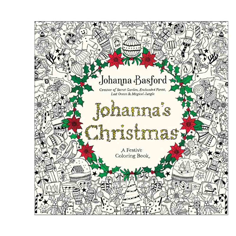 Download Johannas Christmas A Festive Coloring Book For Adults Istyle