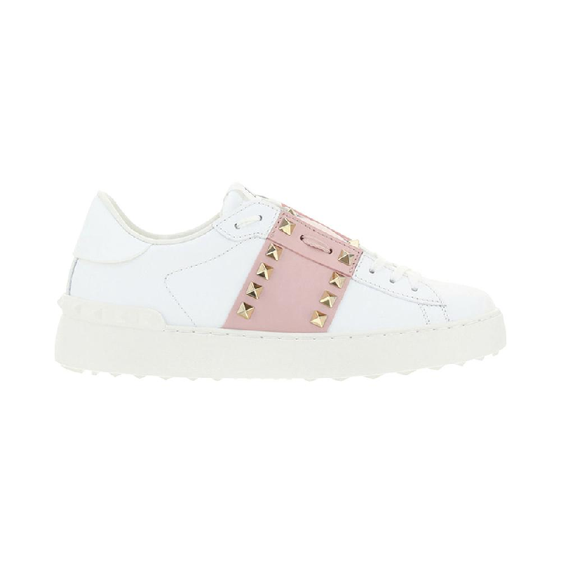 valentino garavani rockstud untitled leather sneakers