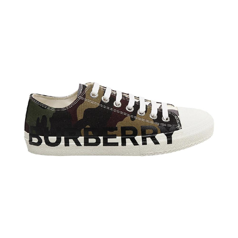 burberry logo print sneakers