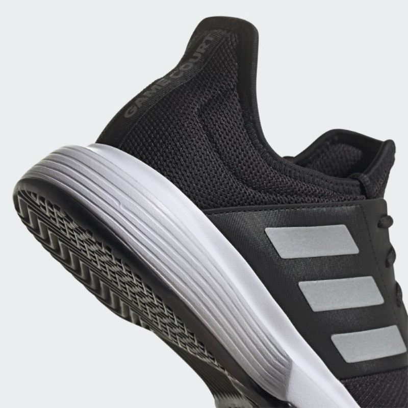 adidas gamecourt black men's shoe