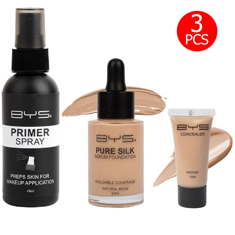 bys pure silk serum foundation