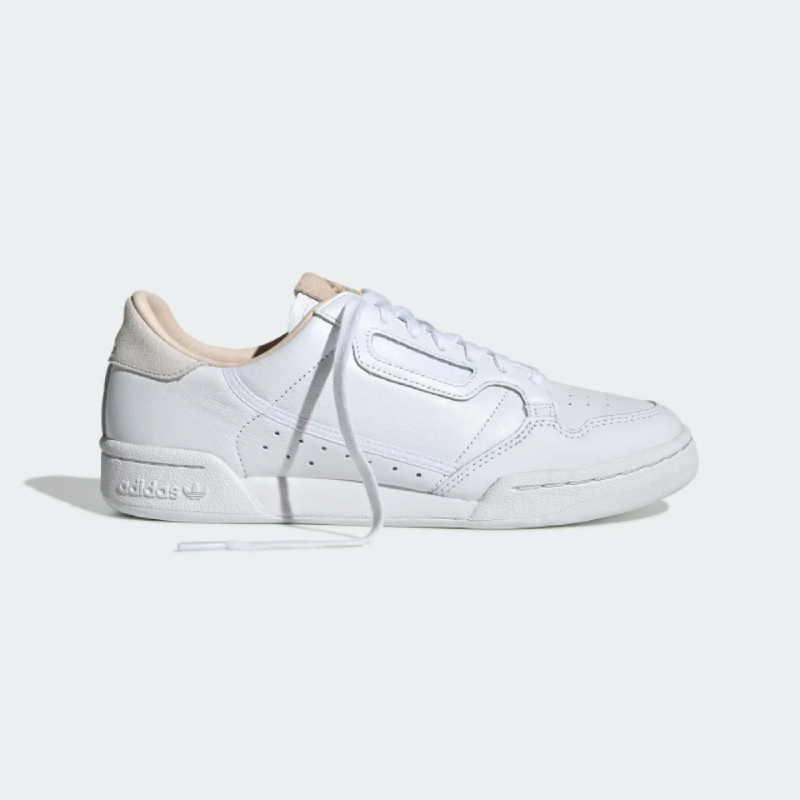 adidas continental 80 white suede