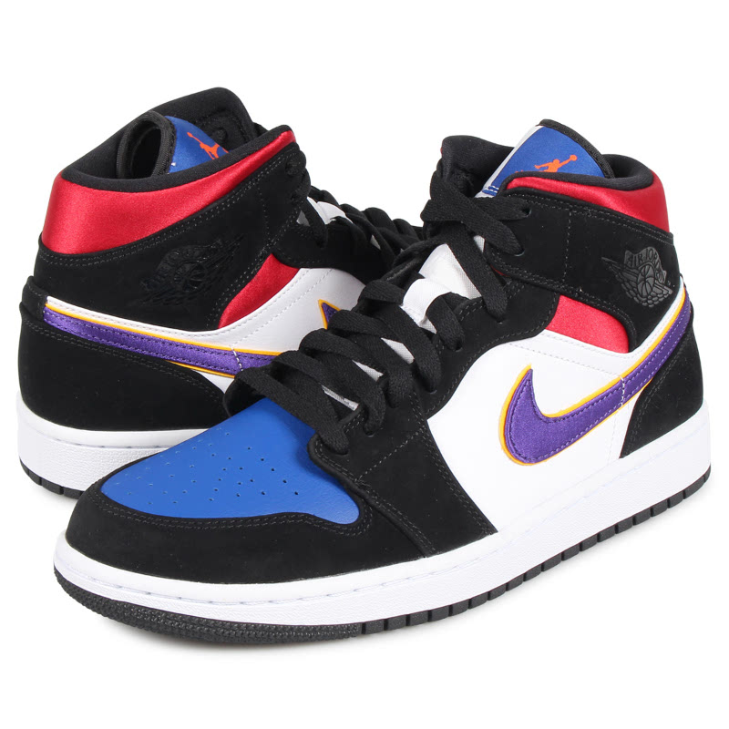 Nike Air Jordan 1 Mid Se Lakers Top 3 Online Sales Off64