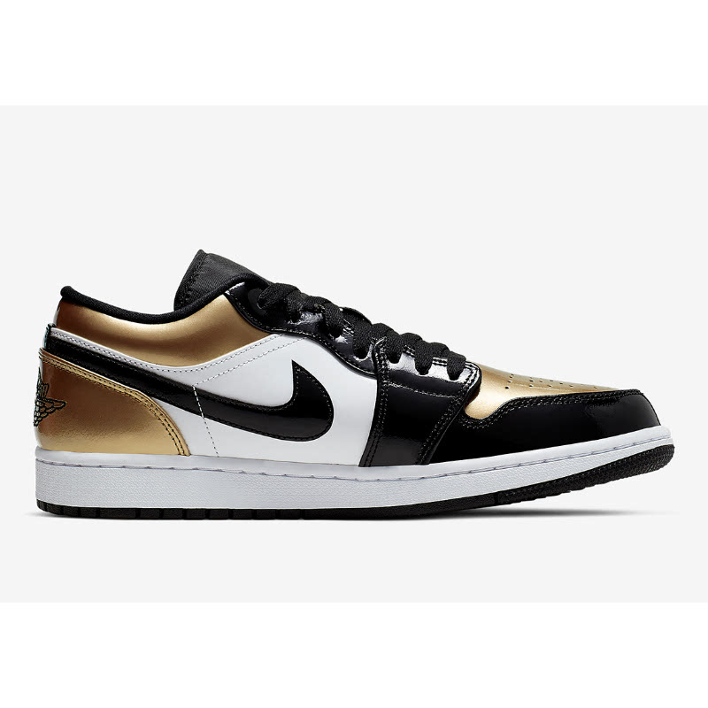 air jordan low gold toe