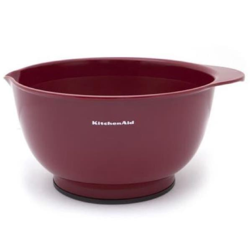 kitchenaid mixing bowls red