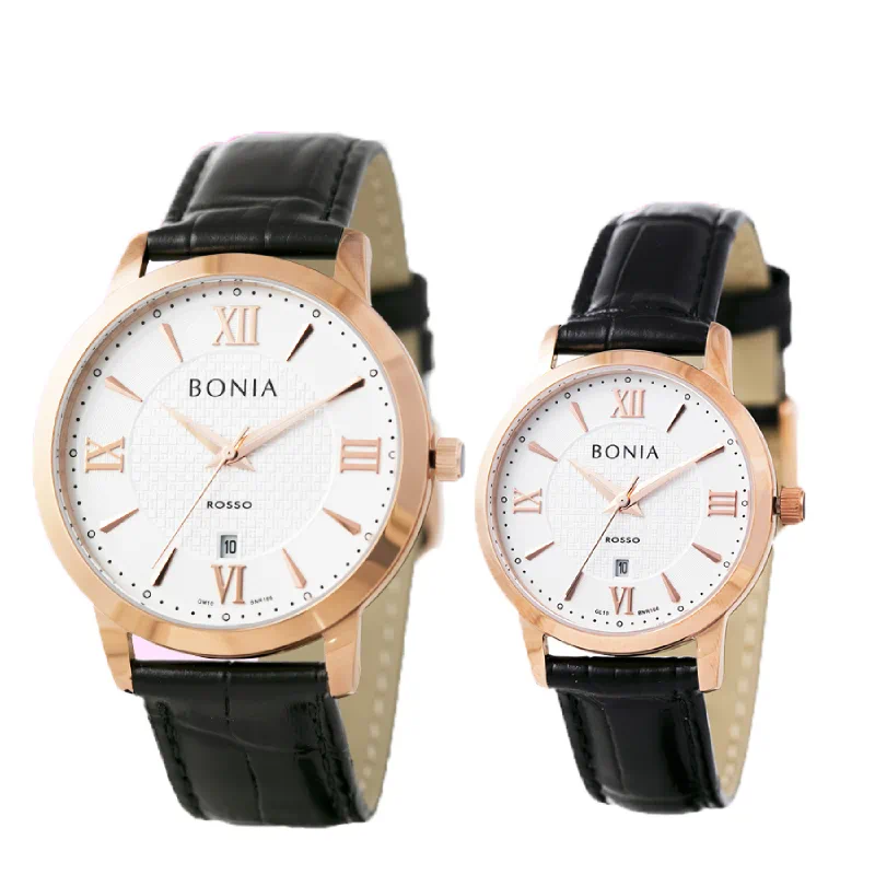 Bonia couple watch sale