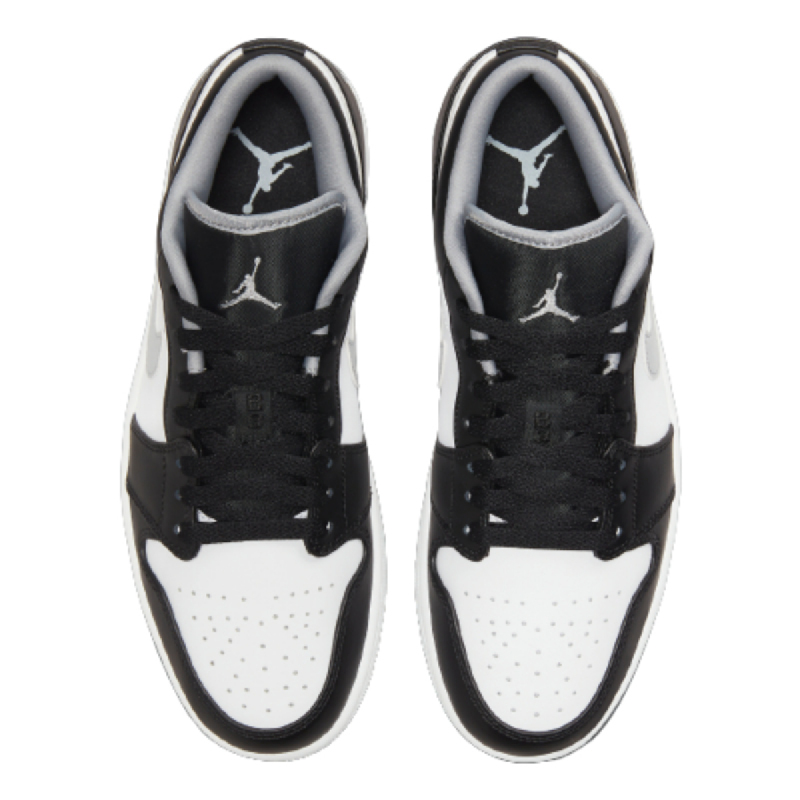 jordan 1 low gs black medium grey