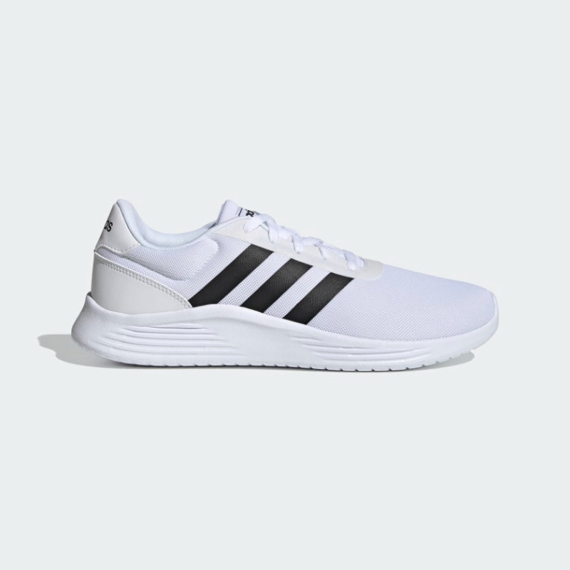 adidas lite racer black white