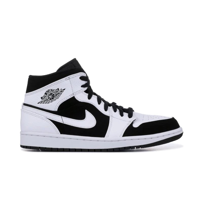 Nike Air Jordan 1 Mid White Black US 10 