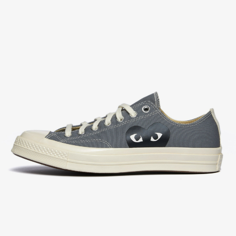 steel gray cdg converse